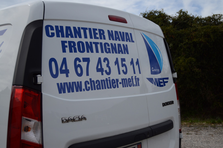 Habillage véhicule professionnel