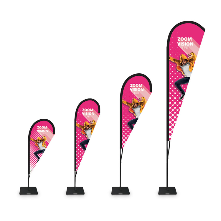 Oriflammes et drapeaux